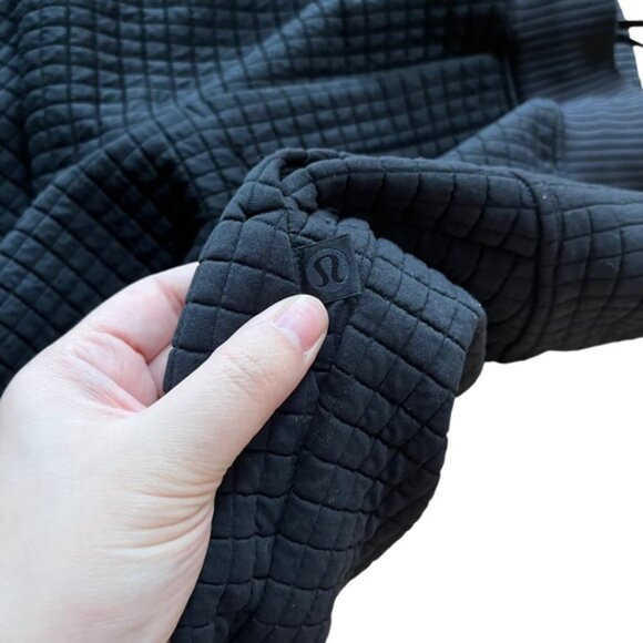 Lululemon lab Textured Grid High-Rise Jogger Pants 28" Black Size 12 - Picture 3 of 4